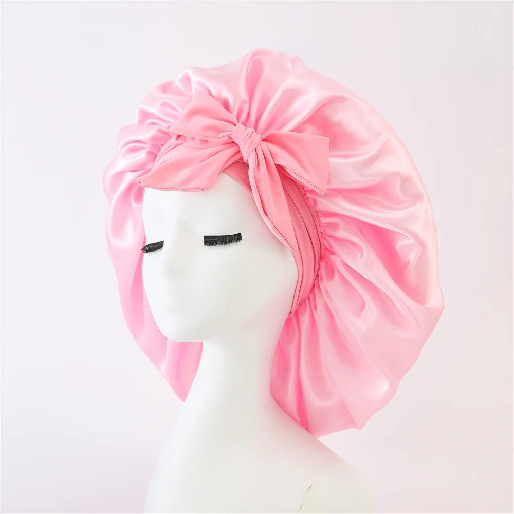 Hairporium Satin Bonnet Sleep Cap: Luxury Hair Care Satin Bonnet for Nighttime Protection