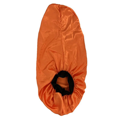 Hairporium Silky Long Bonnet: Solid Color Night Cap for Women's Overnight Hair Care