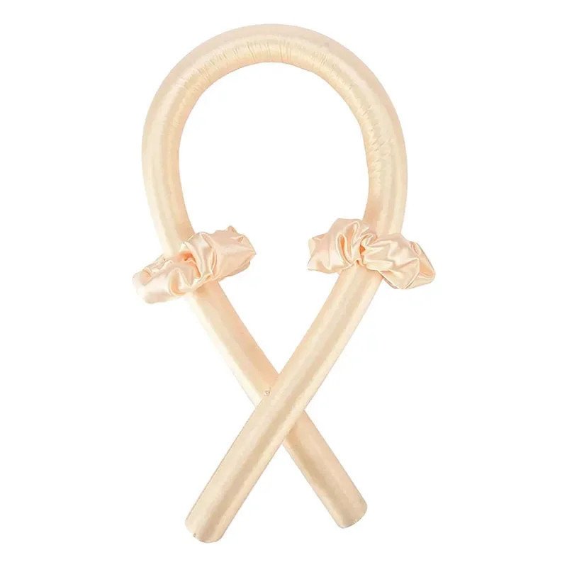 Hairporium Heatless Curling Rod Headband – Luxury Silk Ribbon Hair Rollers for Effortless Overnight Curls