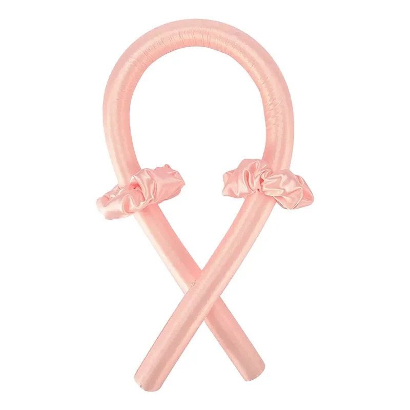 Hairporium Heatless Curling Rod Headband – Luxury Silk Ribbon Hair Rollers for Effortless Overnight Curls