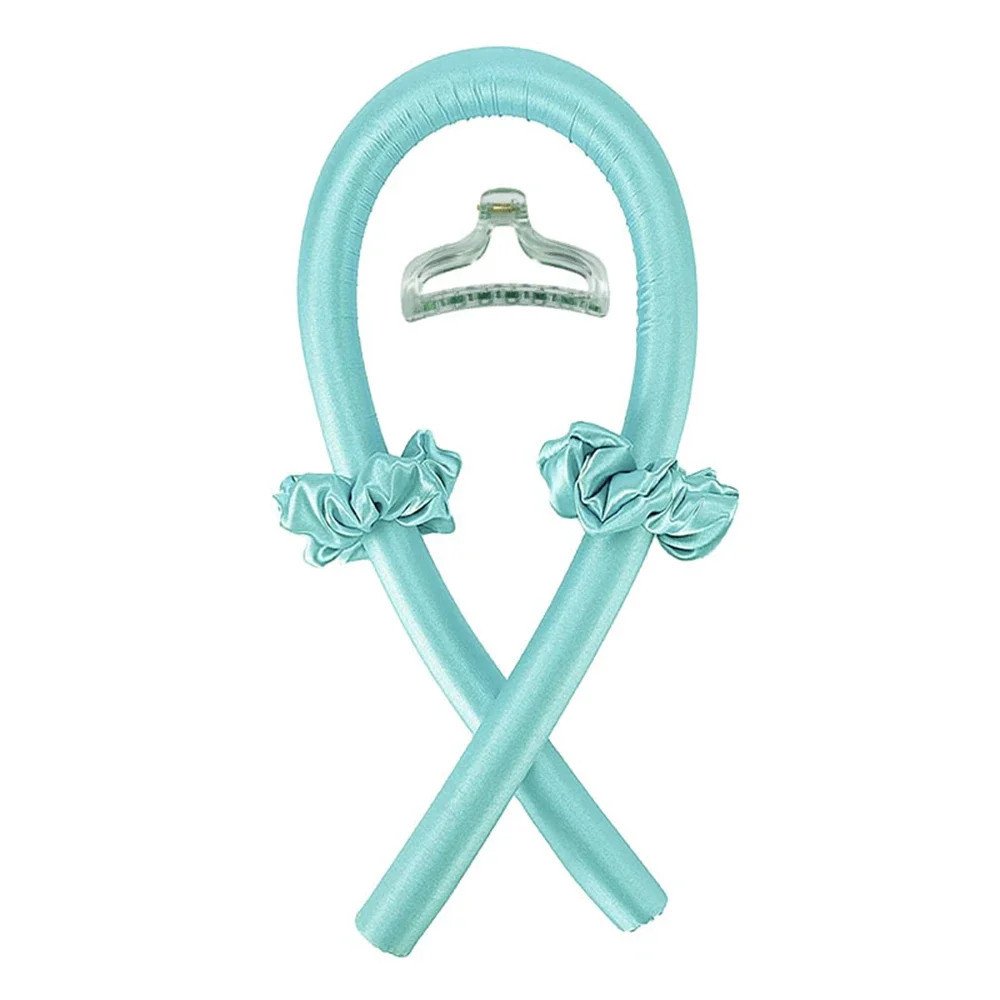 Hairporium Heatless Curling Rod Headband – Luxury Silk Ribbon Hair Rollers for Effortless Overnight Curls