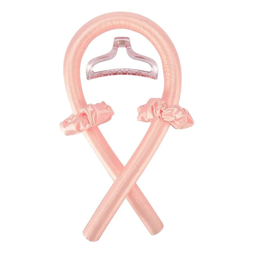 Hairporium Heatless Curling Rod Headband – Luxury Silk Ribbon Hair Rollers for Effortless Overnight Curls