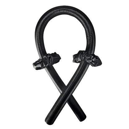 Hairporium Heatless Curling Rod Headband – Luxury Silk Ribbon Hair Rollers for Effortless Overnight Curls
