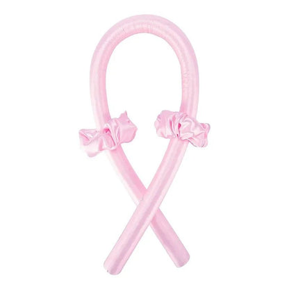 Hairporium Heatless Curling Rod Headband – Luxury Silk Ribbon Hair Rollers for Effortless Overnight Curls
