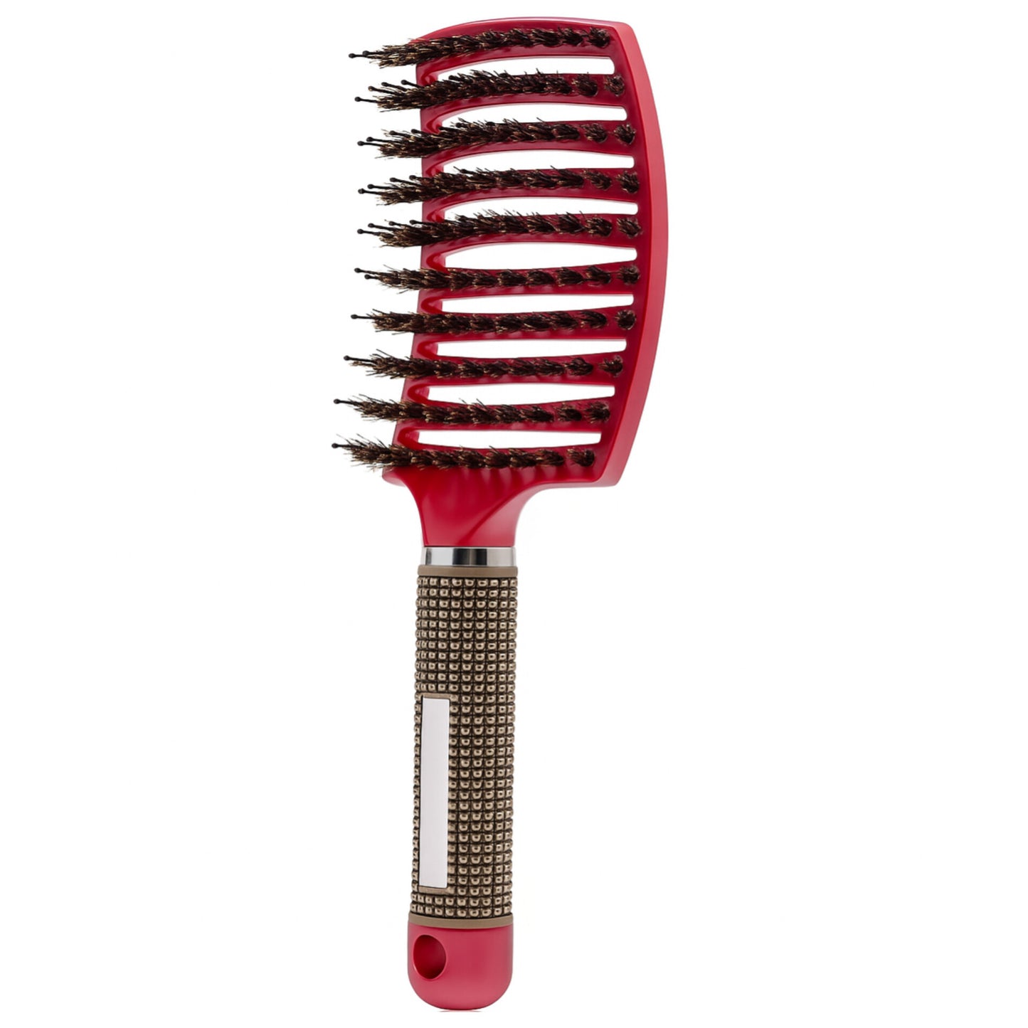 Hairporium Hair Brush & Detangling Comb – Bristle & Nylon Wet Massage Tool for Curly Hair